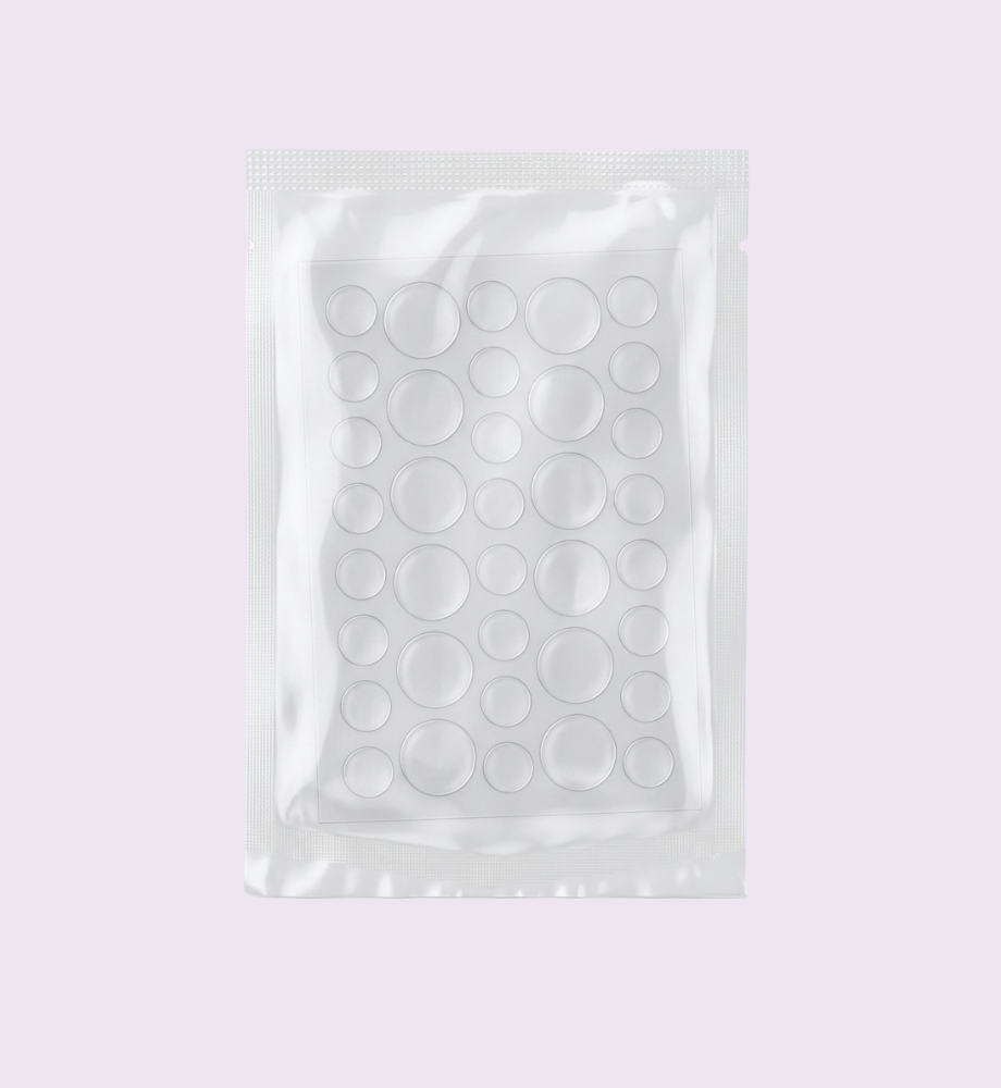 Matala Face Acne Patches διάφανα σε στρογγυλό σχήμα - 2